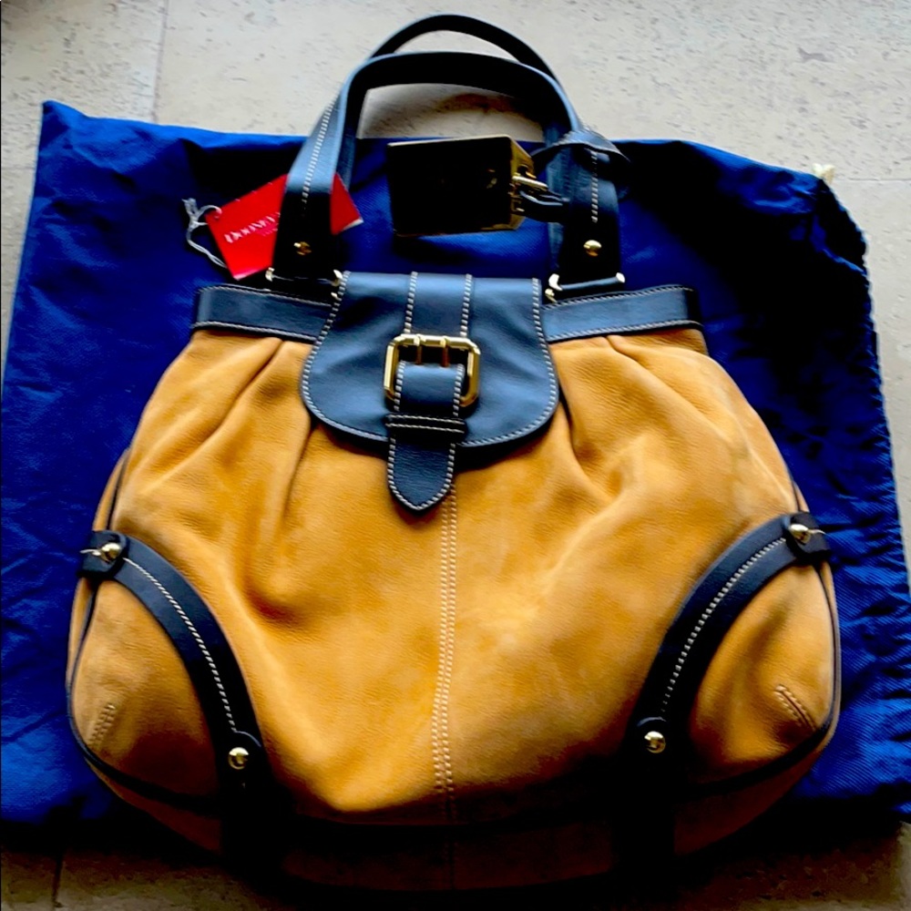 Dooney & Bourke limited edition camel Hayden bag